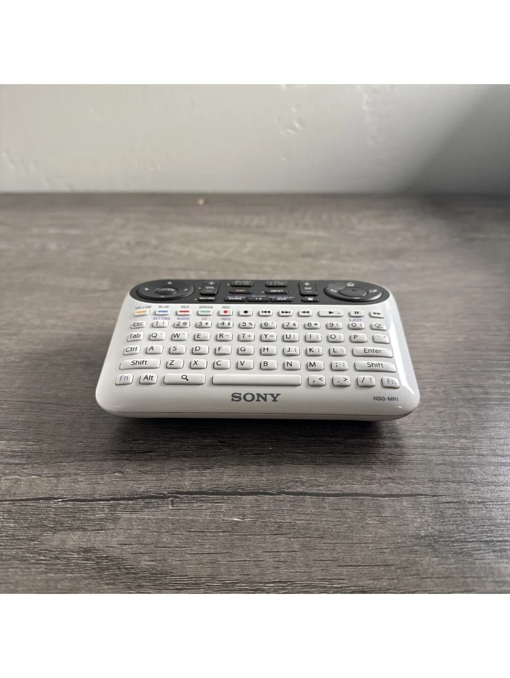 Sony NSG-MR1 Wireless QWERTY Keyboard Remote Control Tested OEM Genuine